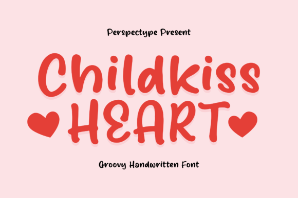 Childkiss Heart: A Groovy Handwritten Font for Creative Projects