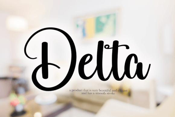 Delta: A Premium Font for Polished Business Branding