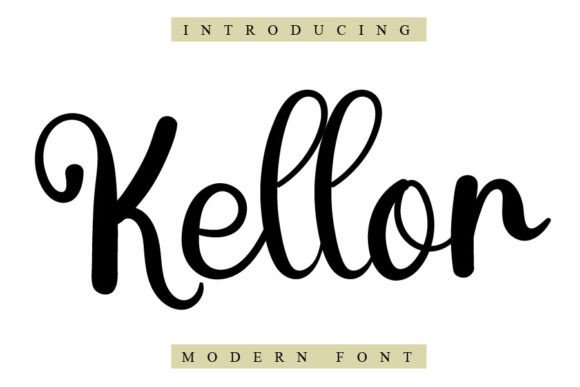Discover Kellor: An Enchanting Handwritten Font for Your Brand