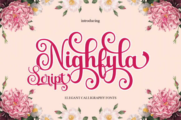 Discover the Elegance of Nighfyla: A Handwritten Font for Modern Publishers