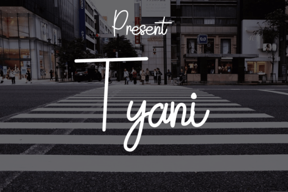 Discover Tyani: A Modern Script Typeface for Elegant Web Design
