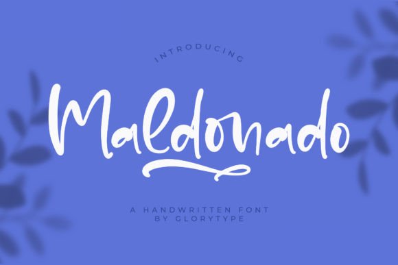 Discovering Maldonado: A Charming Script Font for Elegant Design