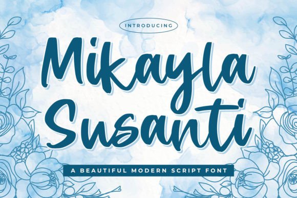 Discovering Mikayla Susanti: A Charming Script Font for Editorial Design