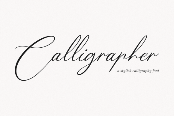 Elevate Your Brand with Calligrapher: A Premium Script Font