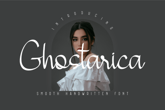 Elevate Your Brand with Ghostarica: A Modern Handwritten Font