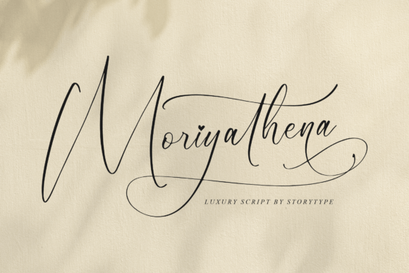 Elevate Your Editorial Design with Moriyathena Font