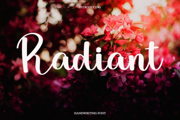 Enhance Your Brand with Radiant: A Premium Handwritten Font