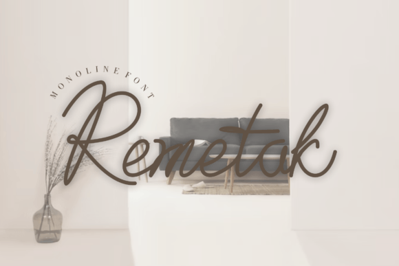Enhance Your Campaigns with Remetak, the Elegant Script Font