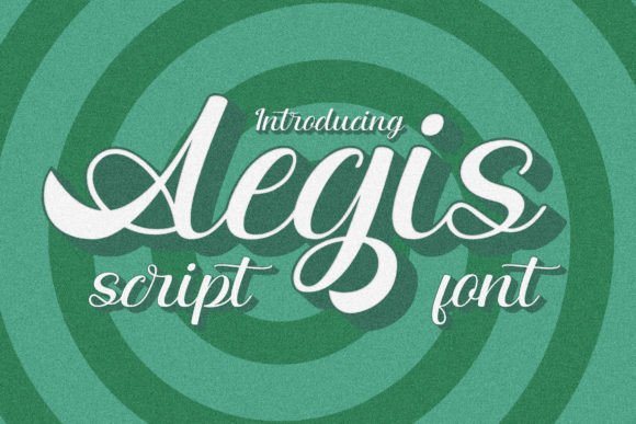 Enhance Your Web Design with Aegis: A Modern Handwritten Font