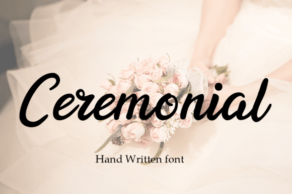Enhancing Web Design with Ceremonial: A Unique Handwritten Font