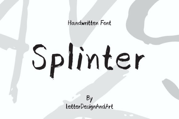 Exploring Splinter: A Friendly Handwritten Font for Creative Projects