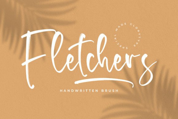 Fletchers: A Handwritten Brush Font for Editorial Design