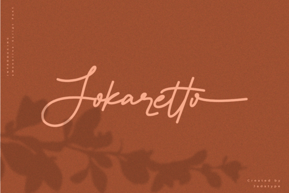 Jokaretto: A Smooth and Comfortable Font for Your Brand