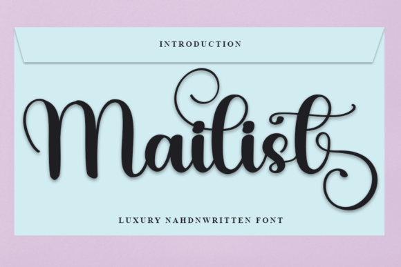 Mailist: The Perfect Handwritten Font for Crafters