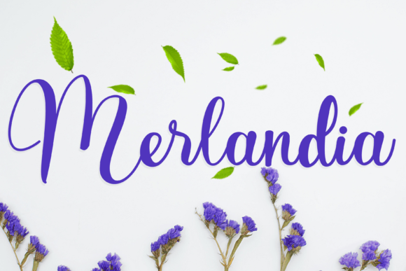 Merlandia: A Handwritten Font for Elegant Editorial Design