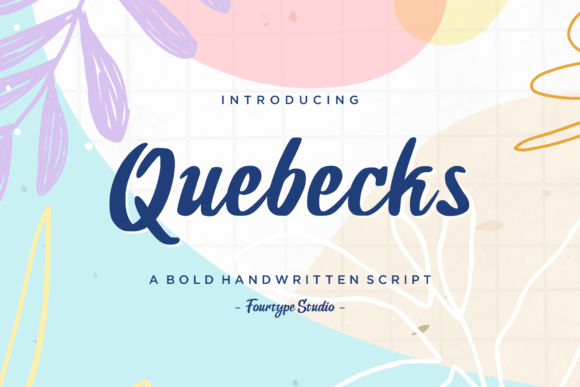 Quebecks: A Handwritten Script Font for Eye-Catching Campaigns
