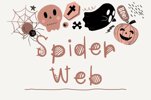Spider Web: A Charming Handwriting Font for Creative Branding