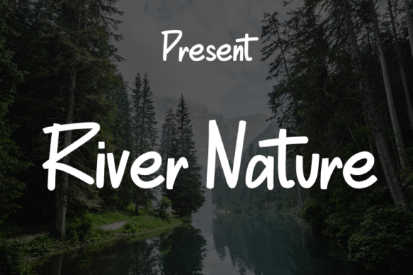 Transform Your Brand with River Nature: A Versatile Script Font