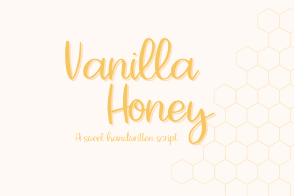 Vanilla Honey: A Sweet Script Font for Editorial Charm