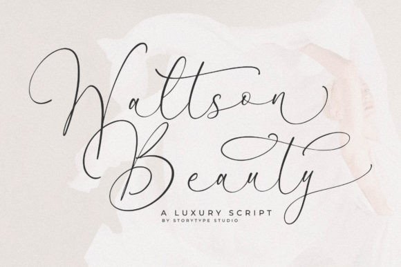 Waltson Beauty: A Delicate and Elegant Handwritten Font